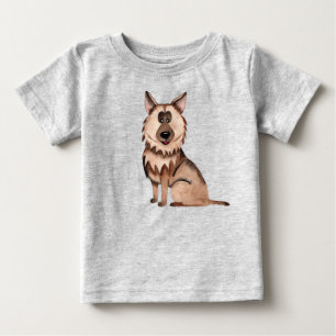 Grappige Duitse Herdershond Puppie Hond Dier