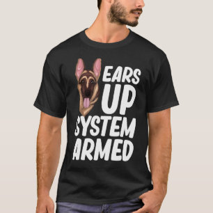 Grappige Duitse Herdershond Voor Mannen Vrouwen Du T-shirt