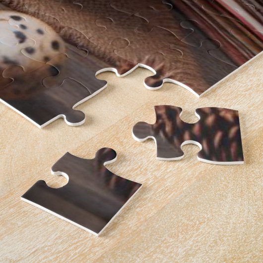 Grappige Duitse kortharige pointer hondenjacht Legpuzzel (Zijkant)