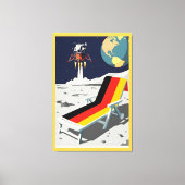 Grappige Duitser Canvas Afdruk (Voorkant)
