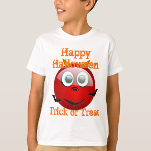 grappige duivel monster snoep of een poets t-shirt