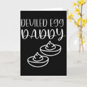 Grappige Duivelsei-papa  Kaart (Gele Bloem)