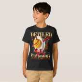 Grappige Duivelsei Voedsel Humor Dab Meme Ontwerp  T-shirt (Voorkant volledig)