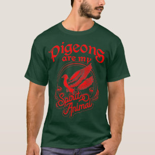 Grappige duiven zijn mijn dierlijk cadeau voor man t-shirt