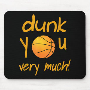 Grappige Dunk You Very Much Basketbal Zomer Kamp S Muismat