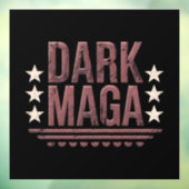 Grappige DUNKERE MAGA 2024 Raamsticker (Vel 3)
