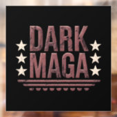 Grappige DUNKERE MAGA 2024 Raamsticker (Vel 2)