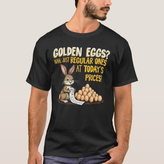 Grappige dure eieren Pasen T-shirt (Voorkant)