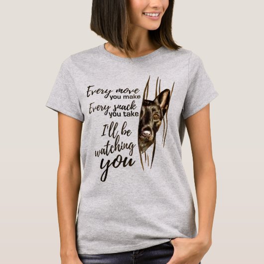 Grappige Dutchie Stalker T-shirt (Voorkant)