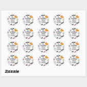 Grappige Dwaas Gezicht Monsters Halloween Stickers (Vel)
