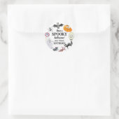 Grappige Dwaas Gezicht Monsters Halloween Stickers (Tas)