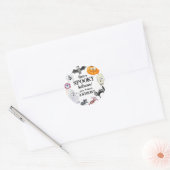 Grappige Dwaas Gezicht Monsters Halloween Stickers (Envelop)