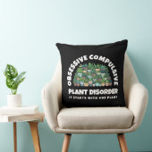 Grappige Dwangmatige Plantenstoornis Kussen (Stoel)