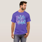 Grappige Dye Beste Vriend Matching Bestie Squad BF T-shirt (Voorkant volledig)