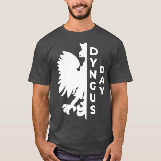 Grappige Dyngus Dagen Polska Eagle Poolse Kleding T-shirt (Voorkant)