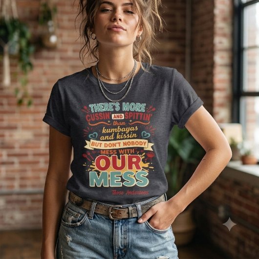 Grappige Dysfunctionele Familiereünie ID1321 Tri-Blend Shirt