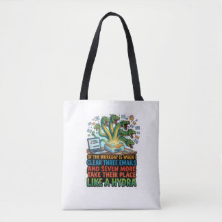 Grappige e-mail Hydra Tote Bag
