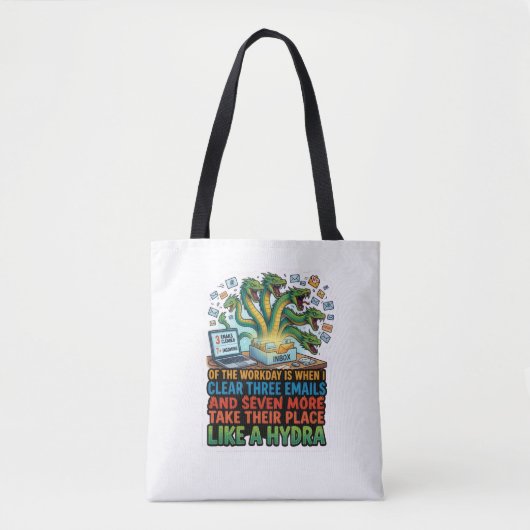 Grappige e-mail Hydra   Tote Bag (Voorkant)