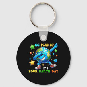 Grappige Earth Day Go Planet zijn uw aarde dag 202 Sleutelhanger