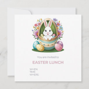 Grappige Easter Egg Hunt: Bunny Save The Date