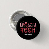 Grappige echoscopist Valentijnsdag ideeën  Ronde Button 3,2 Cm (Voorkant /achterkant)