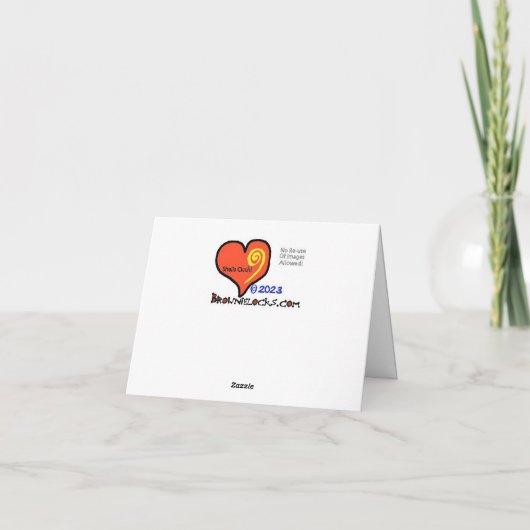 Grappige echte verjaardagskaart per post & postbod kaart (Achterkant)