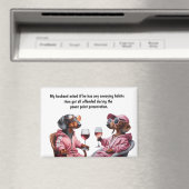 Grappige echtgenoot humor magneet (Insitu (Vaatwasser))