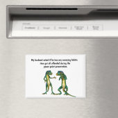 Grappige echtgenoot humor magneet (Insitu (Vaatwasser))