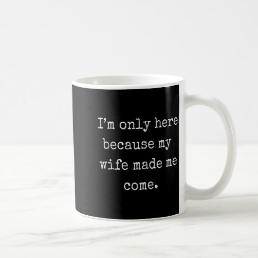Grappige echtgenoot van vrouw cadeau koffiemok (Rechts)