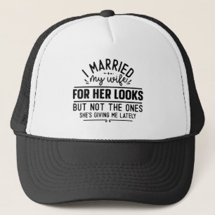 Grappige echtgenoot woordkunst trucker pet