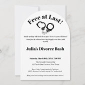 Grappige echtscheiding eindelijk gratis kaart (Voorkant)