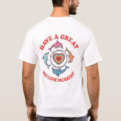 Grappige Eco-Bewustzijn We houden van microplastic T-shirt (Achterkant)