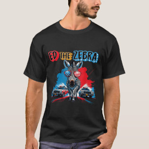 Grappige Ed De Zebra 2025 Gevangen Retro Vintage 4 T-shirt