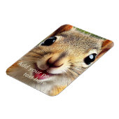 Grappige Eekhoorn Koelkast Magnet - Schattigee en  Magneet (Linkerzijde)