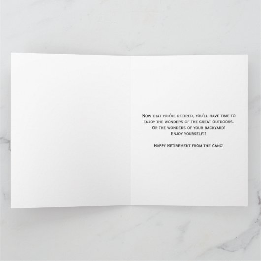 Grappige eekhoornpensioen van de groep kaart (Binnen)