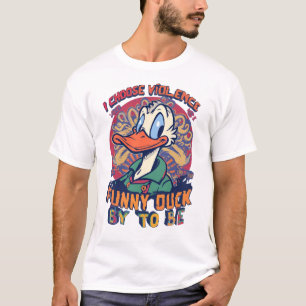 Grappige Eend Chaos T-Shirt Kies Geweld 