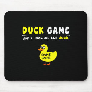 Grappige Eend Game Kijk Niet Game Over Jongens Mei Muismat