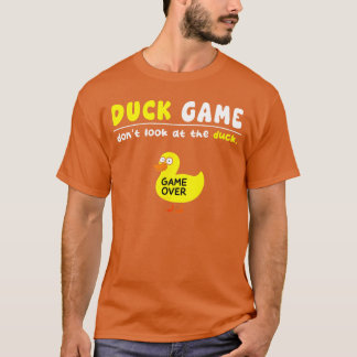 Grappige Eend Game Kijk Niet Game Over Jongens Mei T-shirt