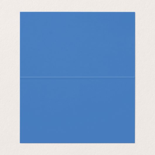 grappige eend in blauwe kaart visitekaartje (Binnenkant ongevouwen)