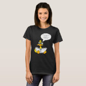 Grappige eend lezenT-Shirt T-shirt (Voorkant volledig)