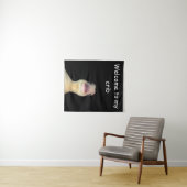 Grappige Eend Meme: Welkom in Mijn Huis Eend Wandkleed (In Situ (horizontaal))