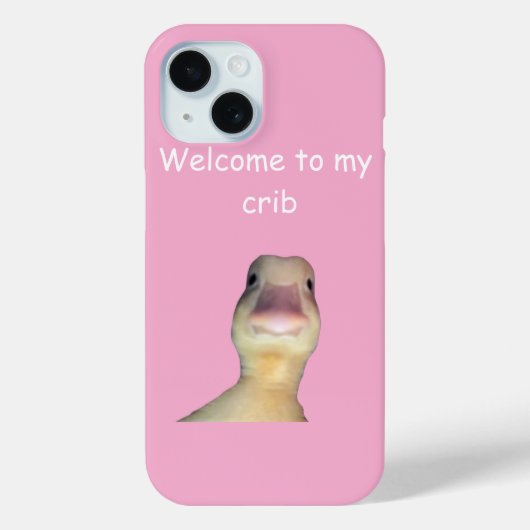 Grappige Eend Meme – “Welkom in Mijn Huis” Schatti Case-Mate iPhone Case (Achterkant)