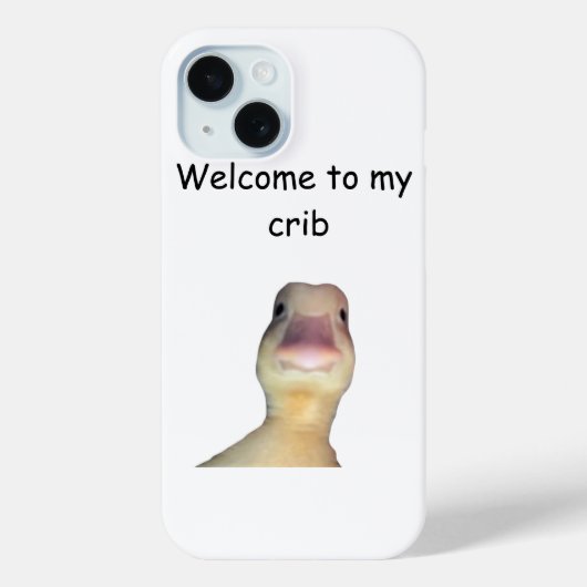 Grappige Eend Meme – “Welkom in Mijn Huis” Schatti Case-Mate iPhone Case (Achterkant)