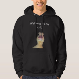 Grappige Eend Meme – “Welkom in Mijn Huis” Schatti Hoodie