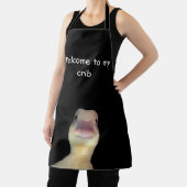 Grappige Eend Meme – “Welkom in Mijn Huis” Schatti Schort (Insitu)