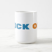 Grappige Eend Opdonderen Koffiemok (Center)