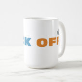 Grappige Eend Opdonderen Koffiemok (Voorkant rechts)