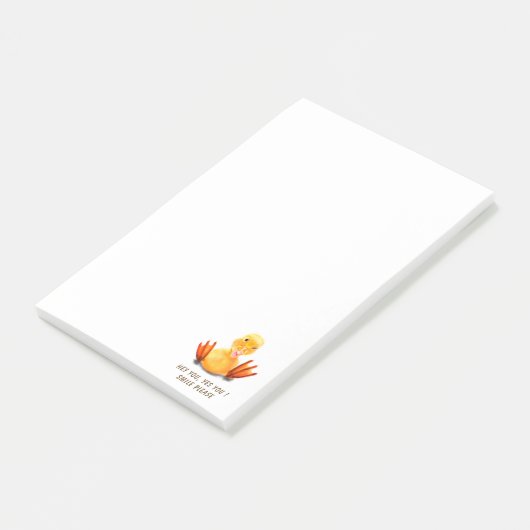 Grappige Eend Post-it-briefjes Post-it® Notes (Schuin)