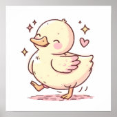 Grappige Eend Poster (Voorkant)