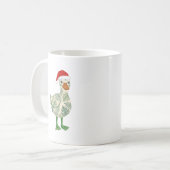 Grappige Eend Santa Winter Mok (Voorkant links)